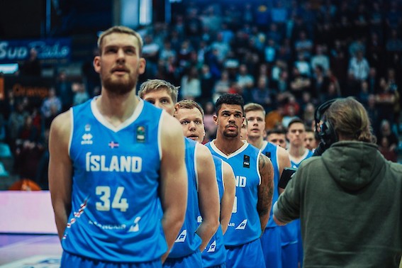 Islanti on kenties viimeisen EM-esikarsintalohkon ennakkosuosikki. Kuva: FIBA Europe.
