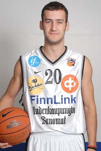 Nuori Bojan vuodelta 2006! Sarcevic debytoi Korisliigassa kaudella 2006-07. Kuva: Koripalloliitto