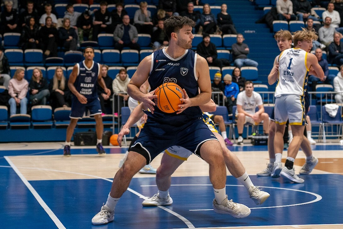 Eino Pällijeff ja ACO Basket jatkavan sarjan ainoana tappiottomana joukkueena. Kuva: Iitu Lehtonen