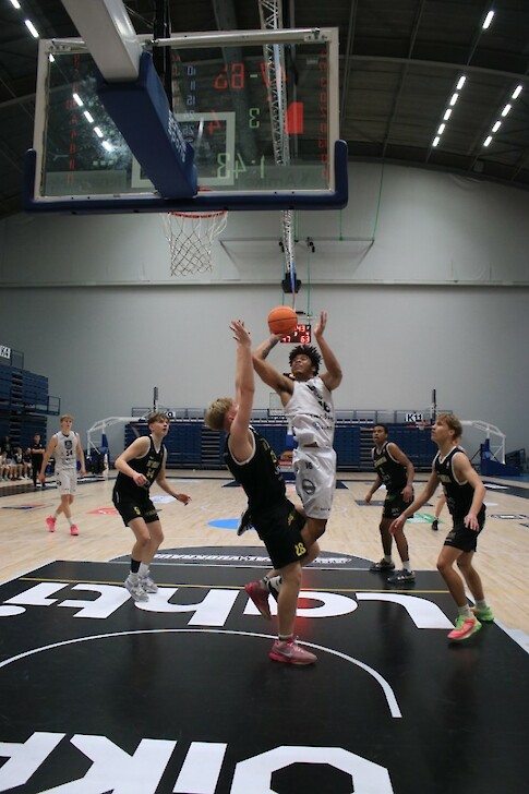 Sahmi Willoughbyn 21 pistettä eivät riittäneet Team Pajulahden voittoon. Kuva: Tomi Saarivirta