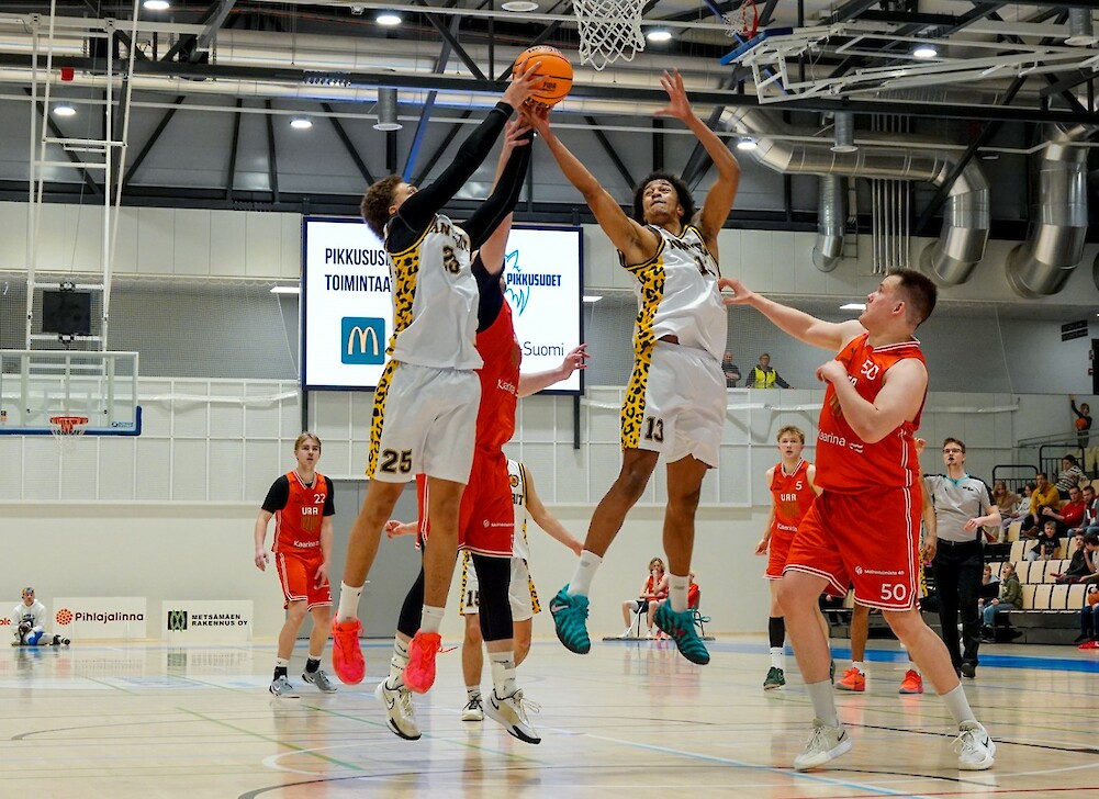 Pantterit veivät kärkikamppailun Kaarinassa. Kuva: Hannu Soon